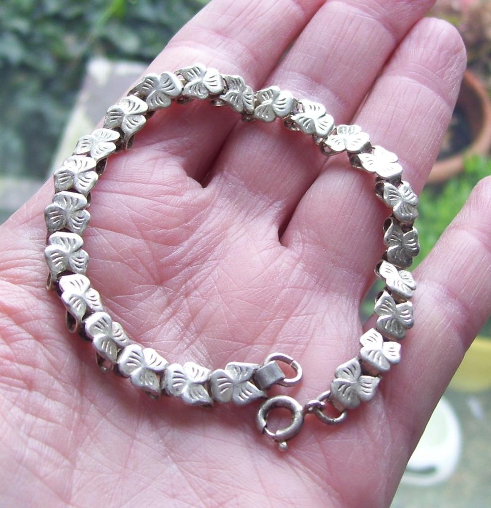 Fine Antique Victorian Solid Silver Book Chain 7.… - image 4