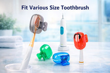 10/4/2pcs Toothbrush Head Covers Protector Cap Travel Portable Brush Pod Case