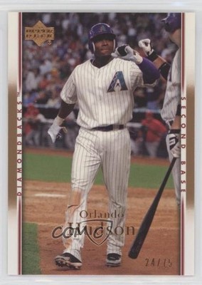 2007 Upper Deck Gold 24/75 Orlando Hudson #249 0a4v