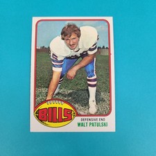 1976 Topps #358 Walt Patulski Buffalo Bills FOOTBALL Card 2C