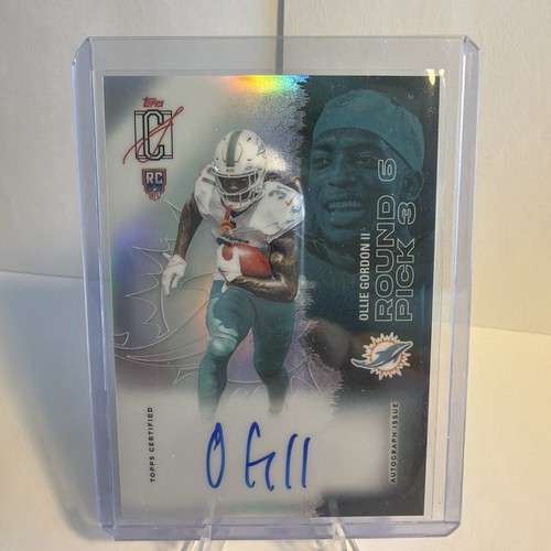 2025 Topps Signature Ollie Gordon II Rookie Class Autographs (RAW)