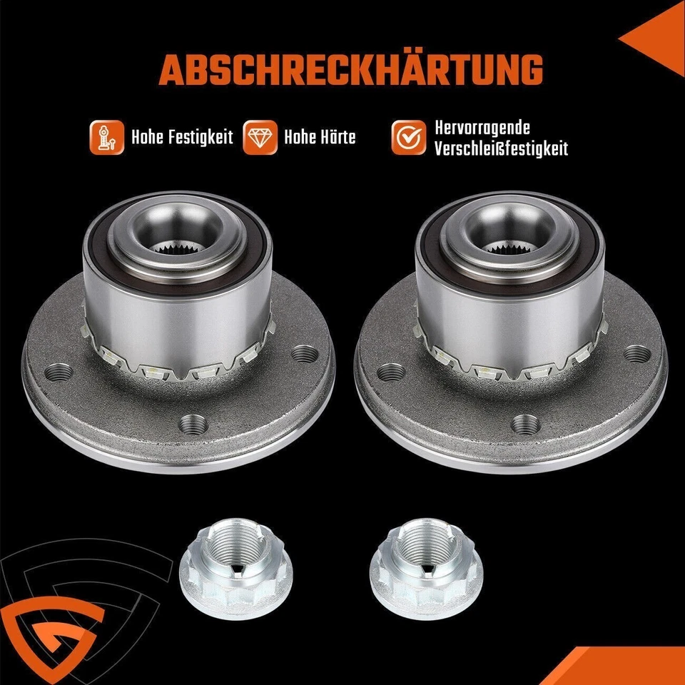 2x Radnabe Radlagersatz + 85mm Radlager Werkzeug für VW Multivan 5 BUS T5 T6 - Bild 2 von 4