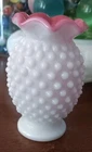 Vase, Fenton Hobnail , 3½"