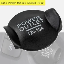 Car Cigarette Lighter Socket Cover Cap, Replacement Dust Proof Plug for Vehicle