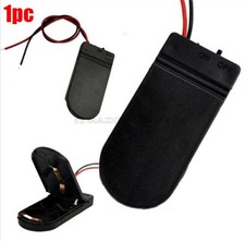 1Pcs CR2032 Button Coin Cell Battery Socket Holder Case Cover With On/Off Swi px