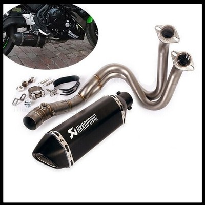 For Kawasaki Ninja 650 Z650 2017-2023 Exhaust System Header Pipe Muffler Escape/