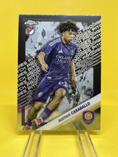 2025 Topps Chrome MLS Gustavo Caraballo RC #181 Pitch Prodigies Orlando City SC