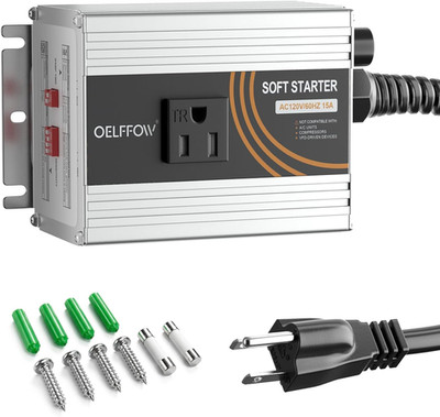 120V Soft Starter for Power Tools, 15A Universal Soft Start Controller for Miter