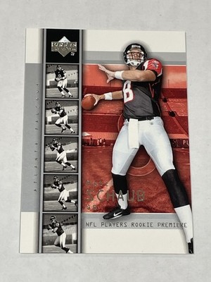 2004 Upper Deck Rookie Premiere Football #25 - Matt Schaub RC - Atlanta Falcons