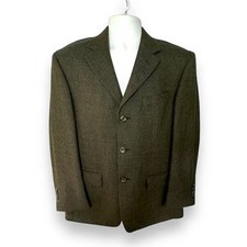 Oscar de la Renta Sport Coat 40 S Wool Old Money Academia