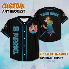 Personalized Mirabel Encanto 3D Jersey Button Down Shirt Unisex Adults S-5XL