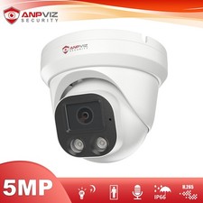 Anpviz 5MP PoE IP Camera Outdoor Metal Color Night Vision Human Detection IP66