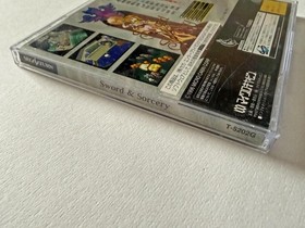 Sword & Sorcery Sega Saturn SS NTSC-J Japan Import Micro Cabin RPG Retro Obi