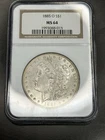 1885-O MS64 Morgan Silver Dollar NGC