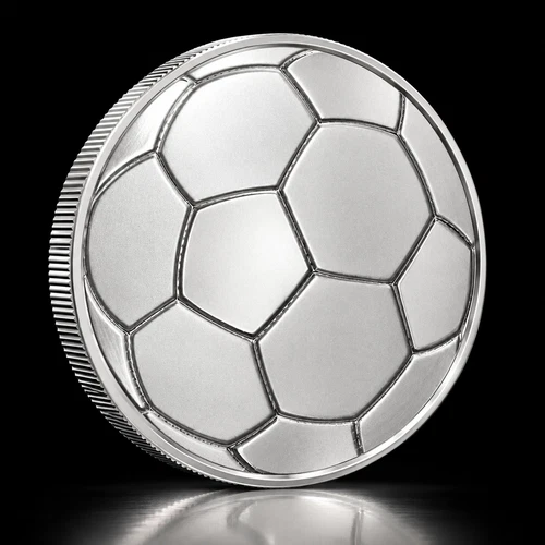1 oz 0.999 Silver Coin - 2026 FIFA World Cup Commemorative Silver Round Football - product listing photo