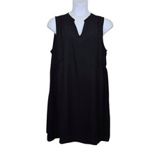 Old Navy Womens Sleeveless Black Lace Trim Swing Mini Dress Size XL NWT