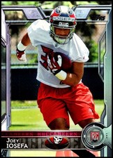 2015 Topps #453 Joey Iosefa NM-MT RC Rookie Buccaneers