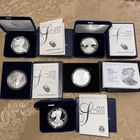 American Silver Eagle 1oz PROOF lot US Mint Box COA 2019 2020 2023. (2) 2016