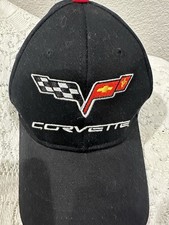CORVETTE truckers cap hat adjustable back Racing NASCAR GM