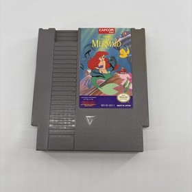 The Little Mermaid + Manual + Dust Cover | Nintendo NES | Tested Works