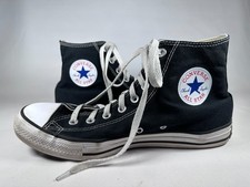 Converse Chuck Taylor All Star High Top Sneakers Mens 9.5 Womens 11.5 Black