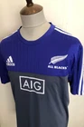 NEW ZEALAND ALL BLACKS RUGBY UNION SHIRT SIZE ADIDAS XL