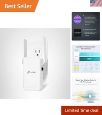Dual Band WiFi Extender RE315 - AC1200 Performance, Compatible with 32 Devices