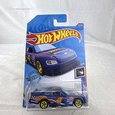Hot Wheels 1:64 2010 Chevy Impala HW Race Team Blue Stock Car Diecast 209/250