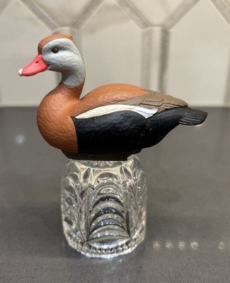 2020 Jett Brunet Miniature Decoy Black Bellied Whistling Duck Ducks Unlimited