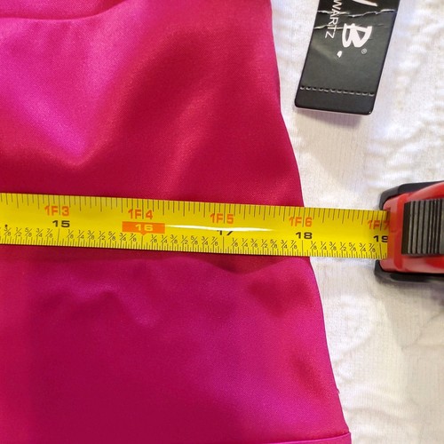 Allen B by Allen Schwartz Damen rosa Cocktail Bodycon Kleid Größe 16 neu mit Etikett - Bild 7 von 12