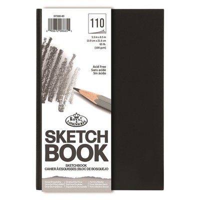 A5 Skizzenbuch Royal & Langnickel Hardcover Casebound Künstler 100 g/m² Zeichnung