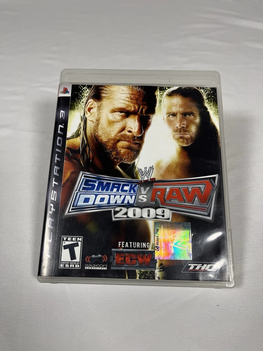 Sony PlayStation 3 WWE Smackdown vs. Raw 2009 Video Games for sale