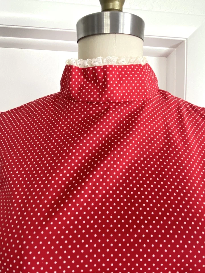 Maxi Vestido Pradera Vintage Años 70 Boho Pradera Punto Suizo Calico Cottagecore - M Foto 3 de 4