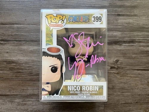 One Piece Nico Robin AUTOGRAPH Signed Funko POP #399 JSA CoA With Protector