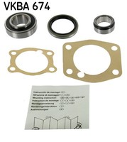 Hinterachse SKF Vkba 674 Radlagersatz FüR Daihatsu,Toyota