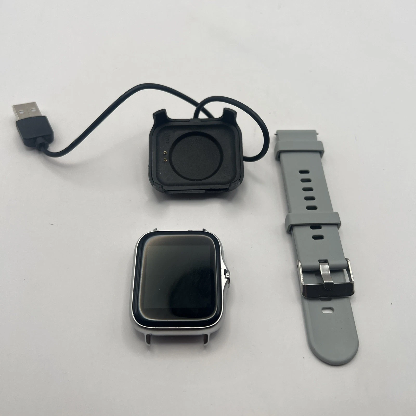 Smart Watch Fitness Tracker T60 grey By Rohs open no box