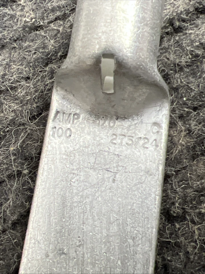 Lot of 19 Blank Tongue Copper Compression lug 100amp - Image 3 of 4