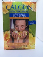 Calgon Take Me Away Island Escape Bath Beads 26 oz Moisturizing for Dry Skin