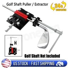 Golf Shaft Puller Extractor for Steel/Graphite Club Shaft Tool Manual Screw type
