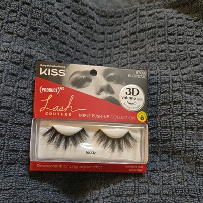 Kiss Lash Couture Triple Push-Up Collection False Eyelashes #87098 TEDDY