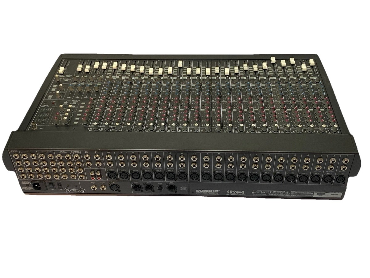 MACKIE SR24-4-VLZ PRO アナログミキサー Mackie SR 24-4 VLZ 24-Channel 4 Bus Pro Audio Mixing Board