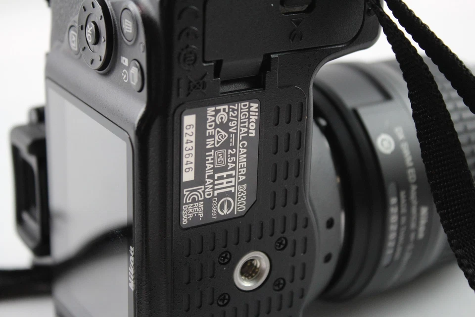 Nikon D3300 DSLR Digital Camera Working w/ AFS Nikkor 18-55mm F/3.5-5.6 Lens - Image 4 of 4