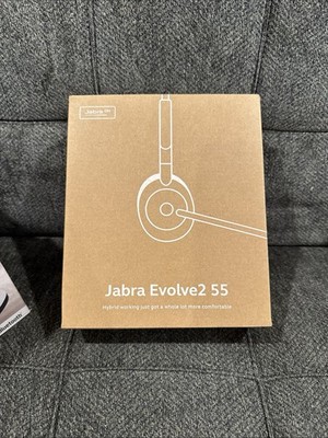 NEW Jabra Evolve2 55 MS Stereo Bluetooth Headset 