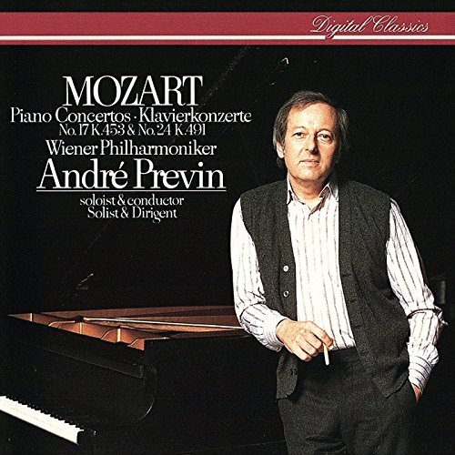 MOZART PREVIN VPO - Piano Concerti 17 & 24 - CD - *BRAND NEW/STILL