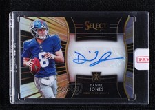 2018 Select 2019 NFL Draft XRC Prizm Redemption 38/49 Daniel Jones Auto 0qk2