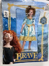 Disney Pixar Brave Merida Child Halloween Costume Dress Size XS 3T 4T 