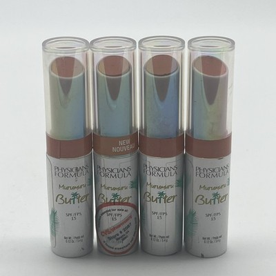 4pk Physicians Formula Murururu Butter Lip Cream Brazilian Sunset