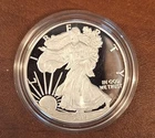 2015 AMERICAN SILVER EAGLE DOLLAR COIN 1 OZ. 999 PURE FINE SILVER BULLION + CASE