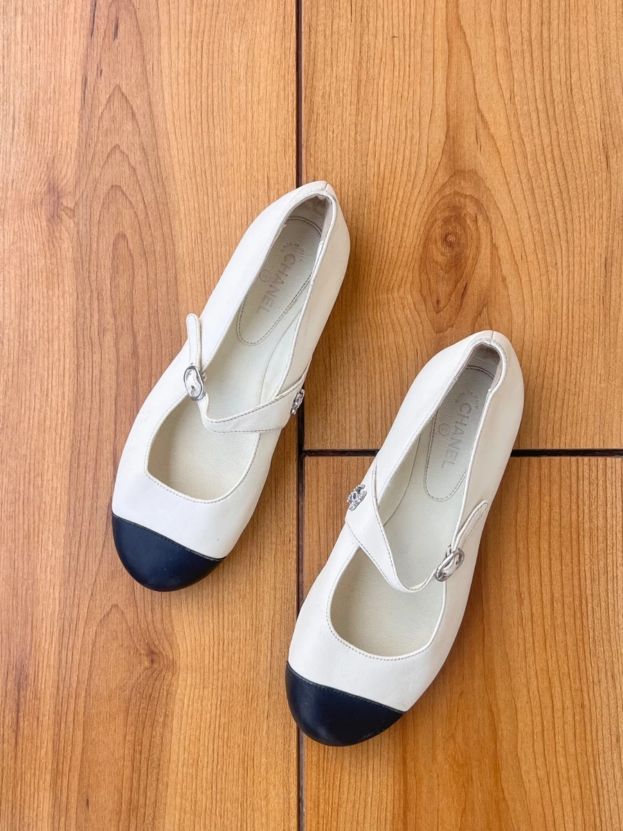 CHANEL Mary Jane Flats for Women with Upper Leather for sale | eBay CHANEL Mary Jane Flats for Women with Upper Leather for sale | eBay