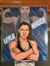 LEYLA HIRSCH Signed 8x10 Photo Autograph AEW ROH TNA
